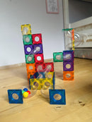 Magnetisk Kuglebane - Regnbue - 66 dele