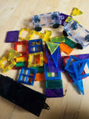 Magnetisk Byggesæt - Køretøjer - 50 dele