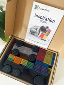 Magnetisk Byggesæt - Køretøjer - 50 dele