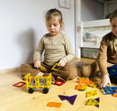 Magnetisk Byggesæt - Køretøjer - 50 dele