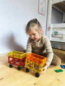 Magnetisk Byggesæt - Køretøjer - 50 dele