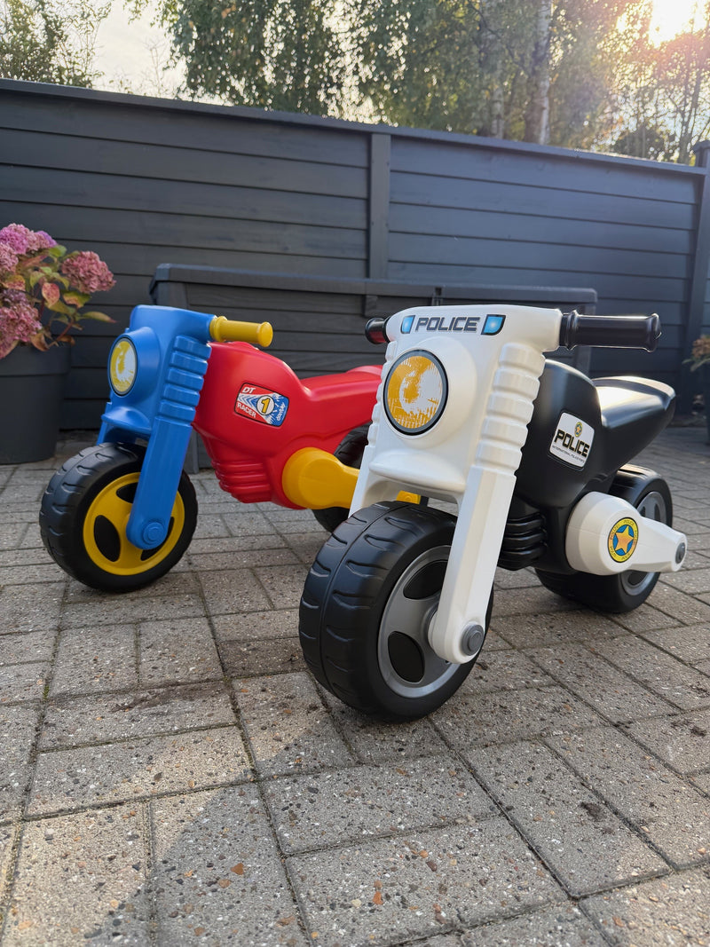 2 stk Dantoy Motorcykel Politi - Fra 3 år