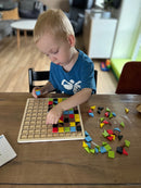 Mosaik Brikspil af træ - 116 dele