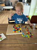 Mosaik Brikspil af træ - 116 dele