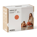 MODU - Explorer Byggesæt - Orange - 20 dele