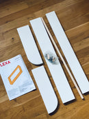 Boghylde m/1 holder - Hvid - FLEXA