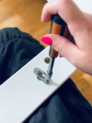 Boghylde m/1 holder - Hvid - FLEXA