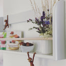 Boghylde m/1 holder - Hvid - FLEXA