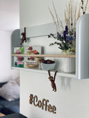 Boghylde m/1 holder - Hvid - FLEXA