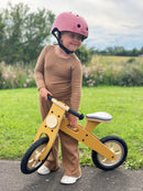 Løbecykel i træ - Mustard - FLEXA - Fra 3 år