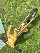 Løbecykel i træ - Mustard - FLEXA - Fra 3 år