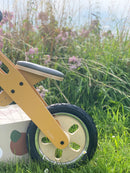 Løbecykel i træ - Mustard - FLEXA - Fra 3 år