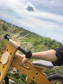Løbecykel i træ - Mustard - FLEXA - Fra 3 år