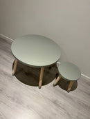 Legebord Ø60 - Natural Green - FLEXA