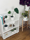 Reol m/3 hylder Hvid - FLEXA