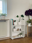 Reol m/3 hylder Hvid - FLEXA