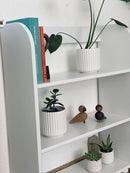 Reol m/3 hylder Hvid - FLEXA