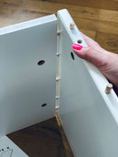 Opbevaringsbænk - Hvid - FLEXA