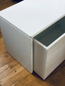 Opbevaringsbænk - Hvid - FLEXA