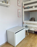 Taburet - Hvid - FLEXA