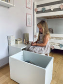 Taburet - Hvid - FLEXA