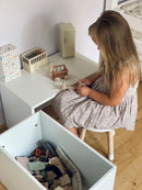 Taburet - Hvid - FLEXA