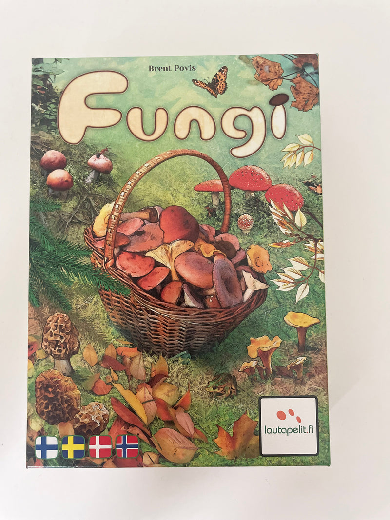 Funghi - Kortspil for 2 spillere - Fra 10 år.