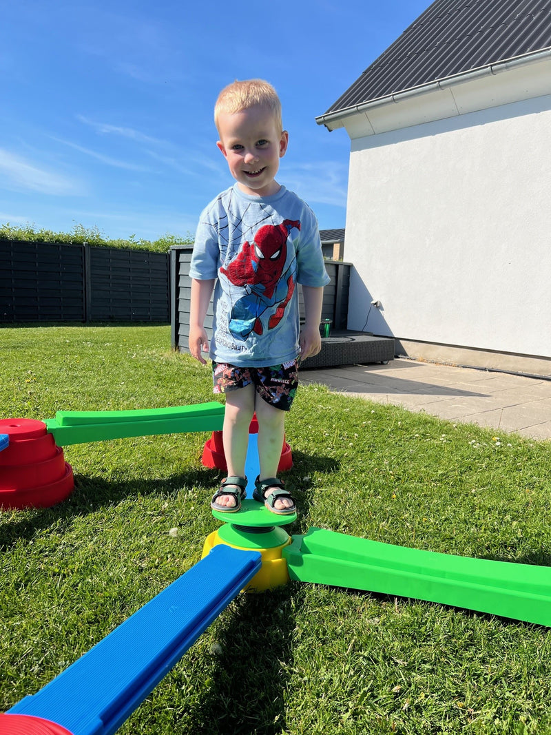 Gonge Build-N-Balance Balancetop Stor med Balance Disk - Fra 3 år.