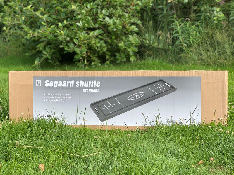 Shuffleboard - Grå  - Mål: 122 x 33 cm