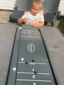 Shuffleboard - Grå  - Mål: 122 x 33 cm