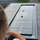 Shuffleboard - Grå  - Mål: 122 x 33 cm