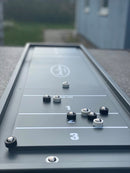 Shuffleboard pucksæt hvid/sort - 10 stk