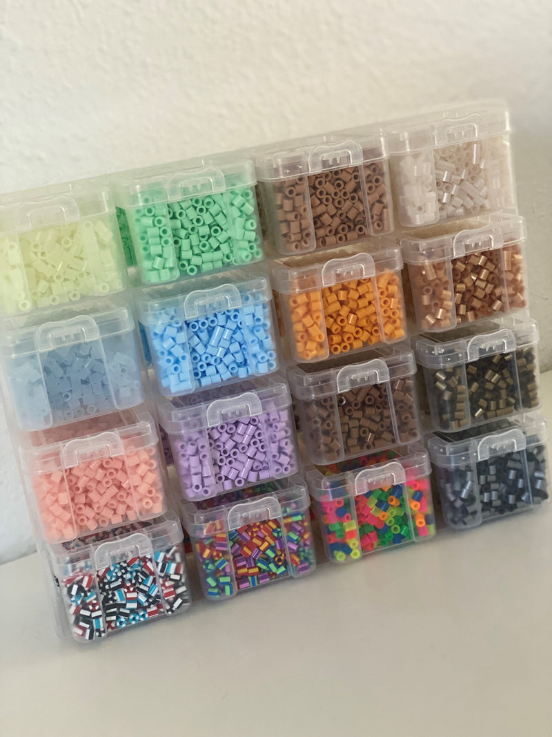 Hama Perler Midi 1000 stk Stribet Mix 91 (207-91)