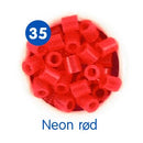 Hama Perler Midi 6000 stk Neon Rød (205-35)