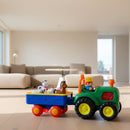 Happy Baby - Traktor med vogn og dyr