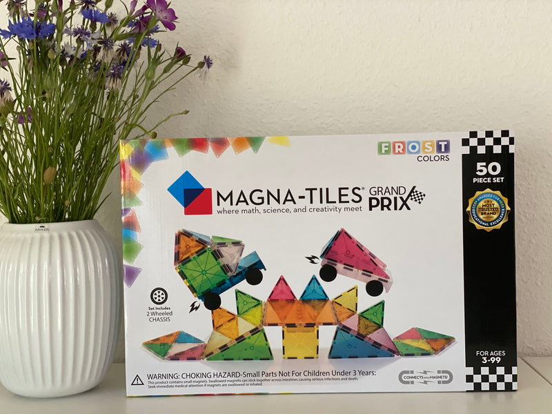 Magna-Tiles - Grand Prix 50 stk. frosted