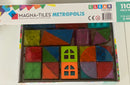 Magna-Tiles Metropolis - 110 dele - Transparent.