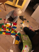 Hubelino - Kuglebane Byggesæt Big - 213 dele - Fra 4 år