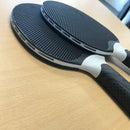 Bordtennisbat i kunstfiber - Sæt med 2 stk.
