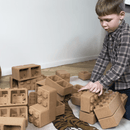 Byggesten fra Dantoy, kork, 22 stk.