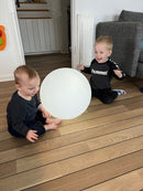 Kugle med LED lys - 16 farver - Ø:40 cm - inkl fjernbetjening.