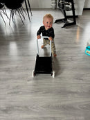 BRIO 31351 - Lære-gå-vogn - Sort - Fra 9 mdr.