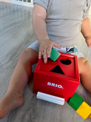 BRIO 30148 - Puttekasse i træ - Rød - Fra 1 år