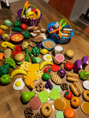 Legemad - Madvarer i plast - 100 dele.