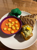 Legemad - Madvarer i plast - 100 dele.