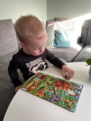 Larsen Puslespil - 2 stk i sæt - Jungledyr-tema