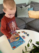 Larsen Puslespil - 2 stk i sæt - Koralrev-tema