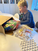 Labolud - Mellem Sæt Ekstra Dele - 135 dele - Fra 3 år.