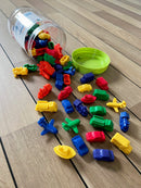 Learning Resources - Køretøjfigurer i plast - 72 stk