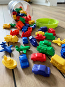 Learning Resources - Køretøjfigurer i plast - 72 stk